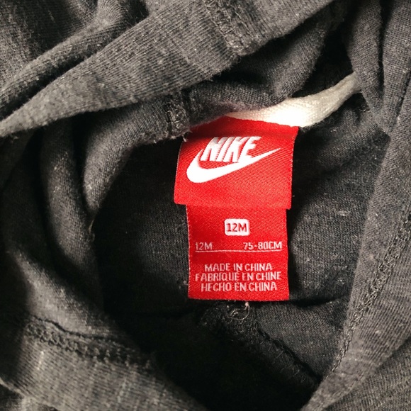 Heather Grey Nike Hooded Tunic - Picture 4 of 4